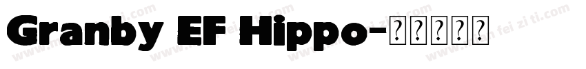 Granby EF Hippo字体转换